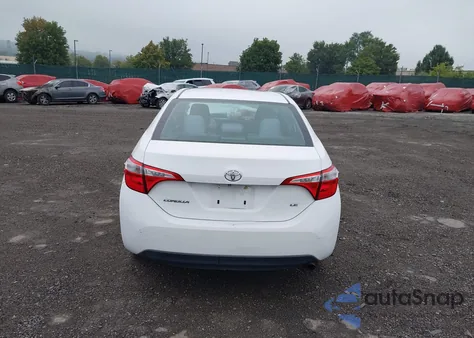 2014 Toyota Corolla Le из США, поврежденный, VIN 2T1BURHE9EC194767